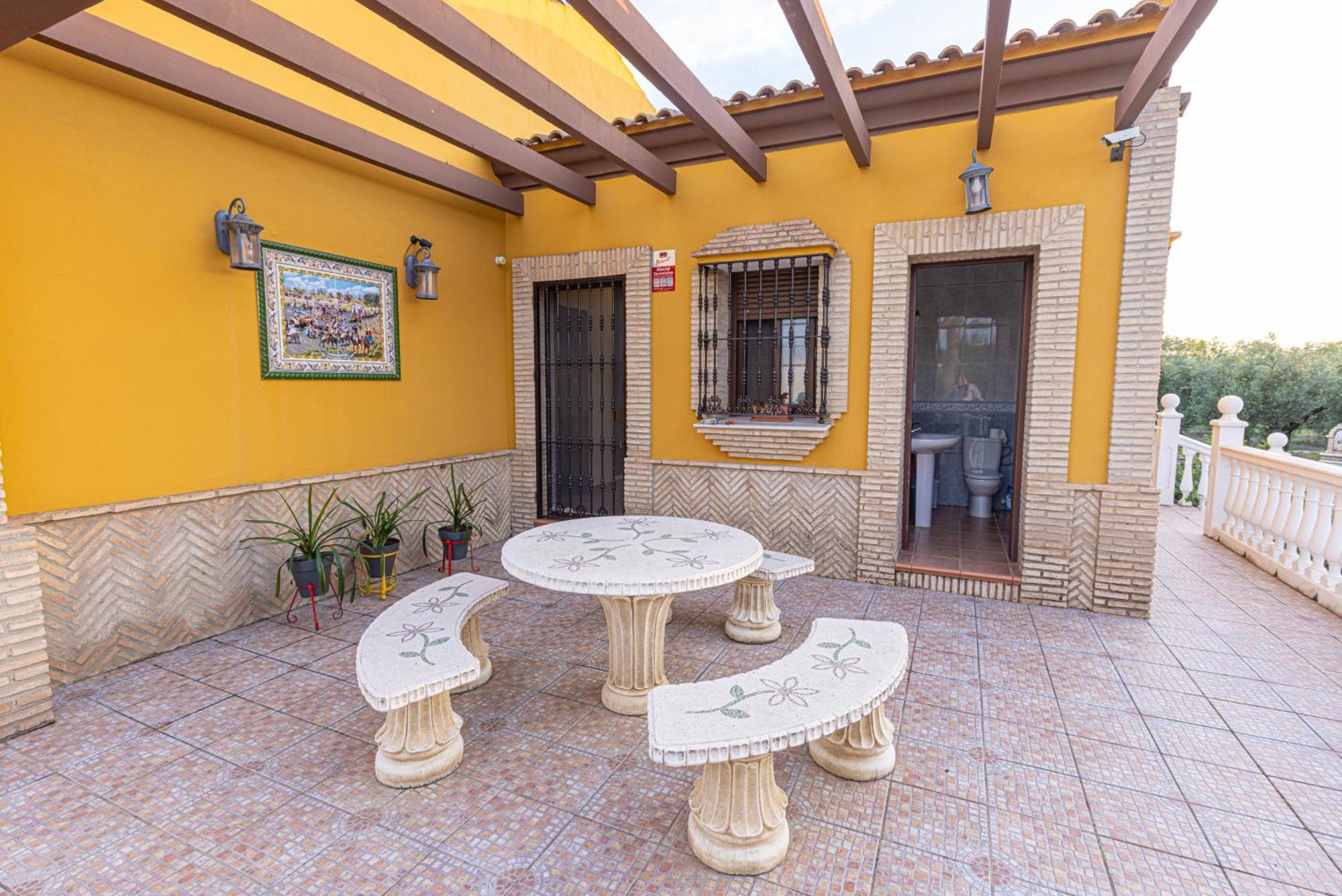 Villa Casa Rural En El Entorno De Donana Hinojos Exterior foto