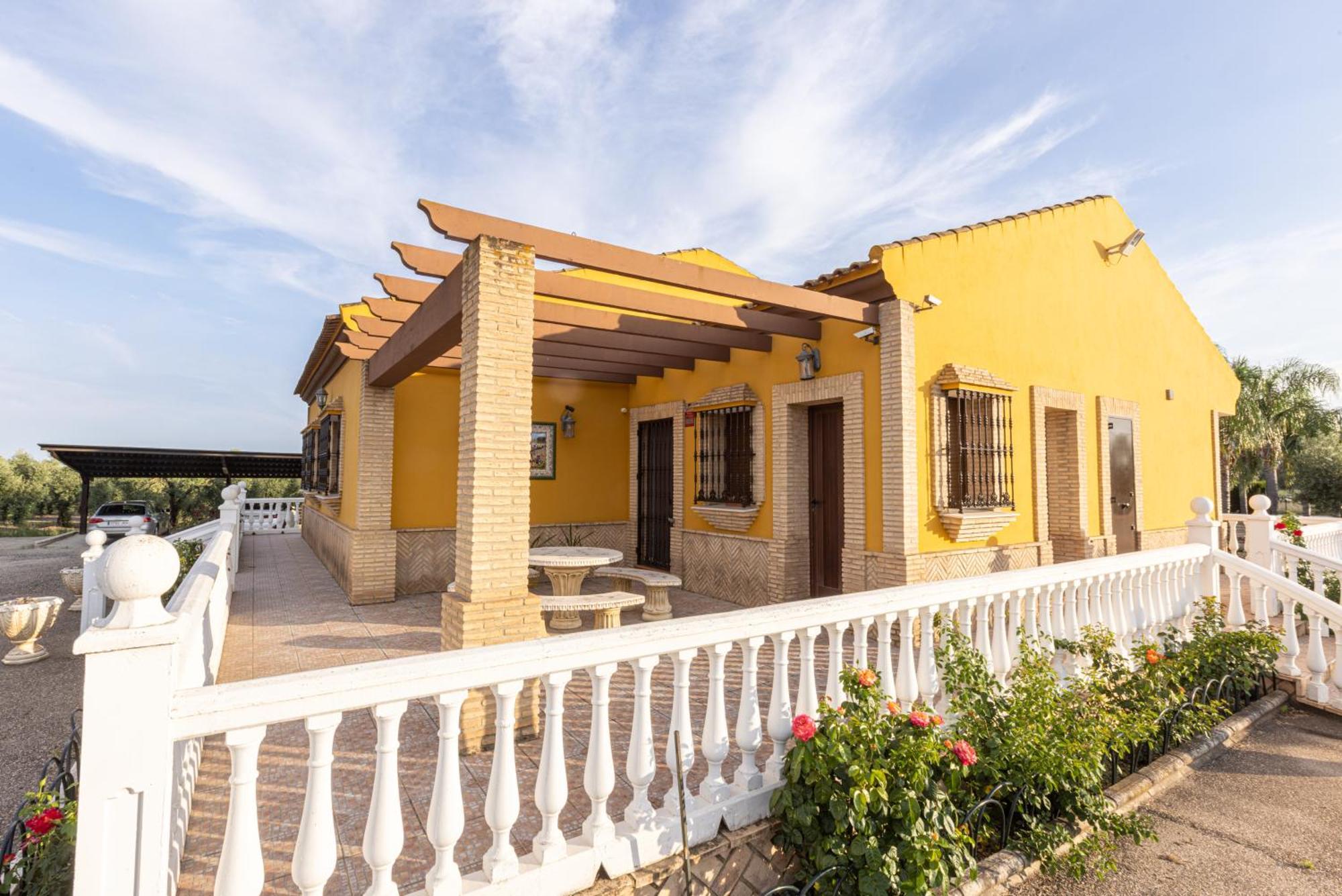 Villa Casa Rural En El Entorno De Donana Hinojos Exterior foto